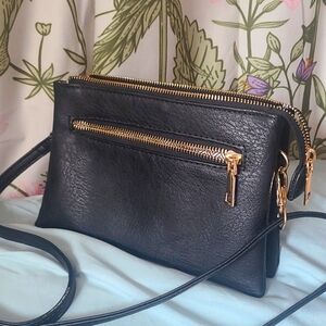 Black crossbody bag